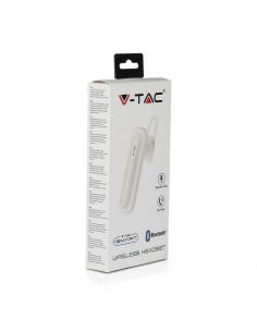 7701-Auricolare Bluetooth mAh Colore Bianco-1 2