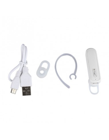 7701-Auricolare Bluetooth mAh Colore Bianco-7