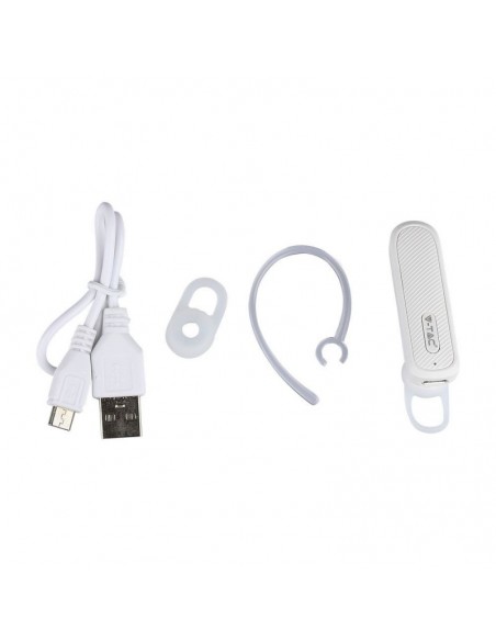 7701-Auricolare Bluetooth mAh Colore Bianco-7