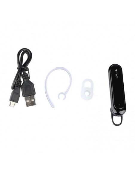 7702-Auricolare Bluetooth mAh Colore Nero-5