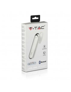 7703-Auricolare Bluetooth mAh Colore Bianco-1 2