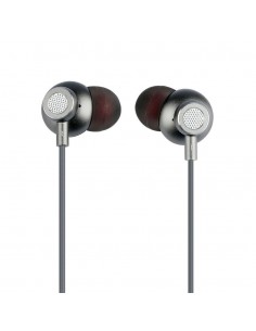 7706-Auricolari con Cavo Jack  Colore Grigio-1
