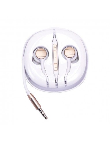 7707-Auricolari con Cavo Jack  Colore Oro-1