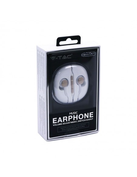 7707-Auricolari con Cavo Jack  Colore Oro-2