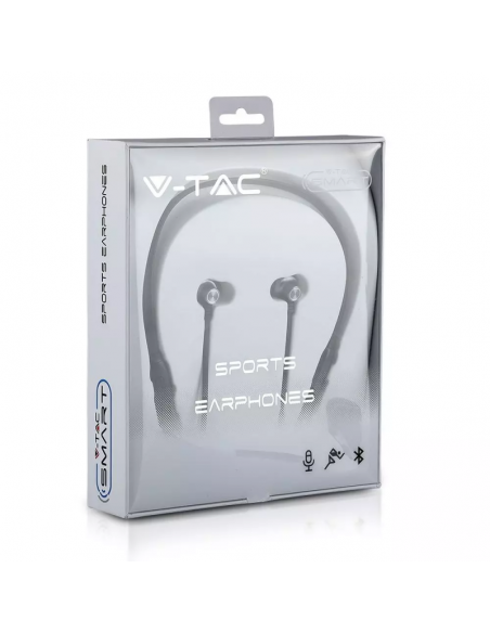 7710-Auricolari Bluetooth Collegate con Cavo mAh Colore Nero-2