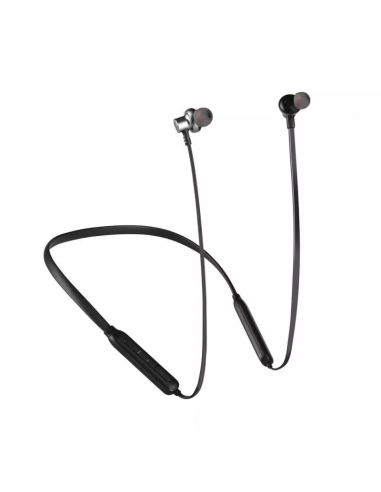 7710-Auricolari Bluetooth Collegate con Cavo mAh Colore Nero-5