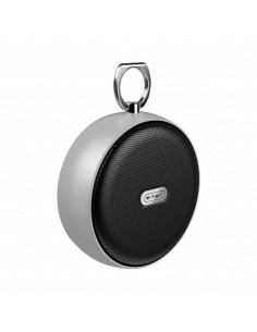7717-Speaker Bluetooth Portatile  con Microfono e Slot per Scheda TF Batteria da mAh Colore Grigio-1