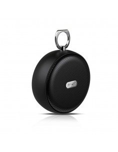 7718-Speaker Bluetooth Portatile  con Microfono e Slot per Scheda TF Batteria da mAh Colore Nero-1