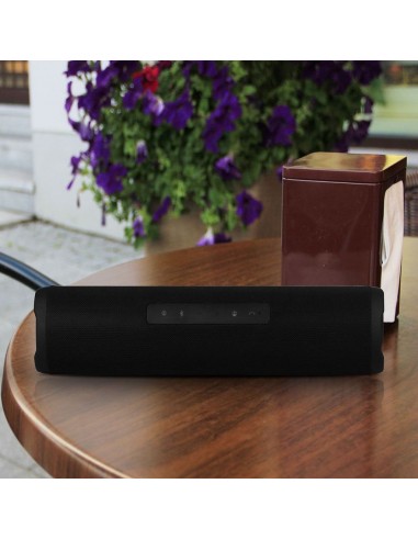 7726-Altoparlante Bluetooth Portatile con Microfono e Pulsante Touch con FM AUX/USB e TF Funzione TWS e Batteria da mah-5