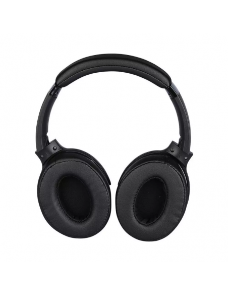 Cuffia Senza Fili Bluetooth con Testa Rotante 500mAh Blu con Custodia