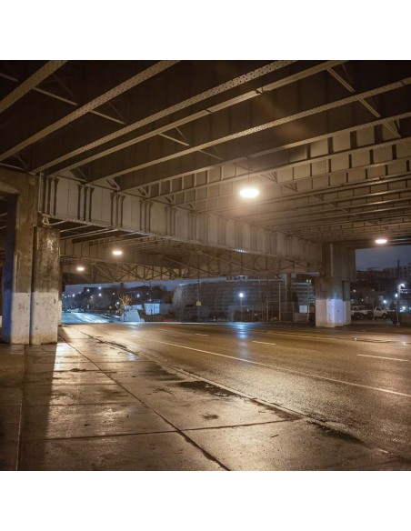 7808-Campana LED SMD Industriale  LM/W UFO Colore Nero   -4