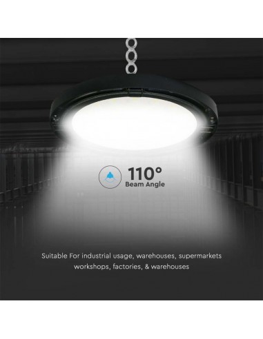 Campana LED SMD Industriale 200W...