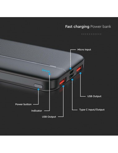 7831-Power Bank mAh con Ricarica Rapida PD Power Delivery -3