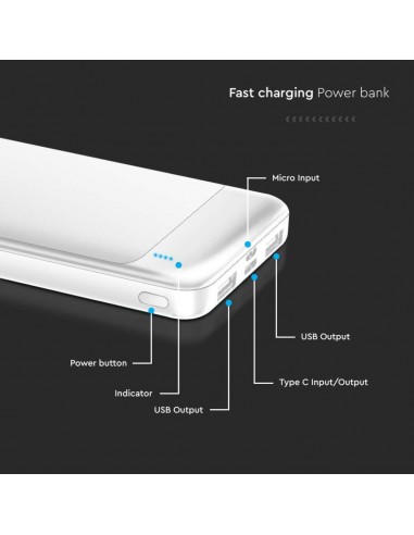 7834-Power Bank mAh con Ricarica Rapida PD Power Delivery -3