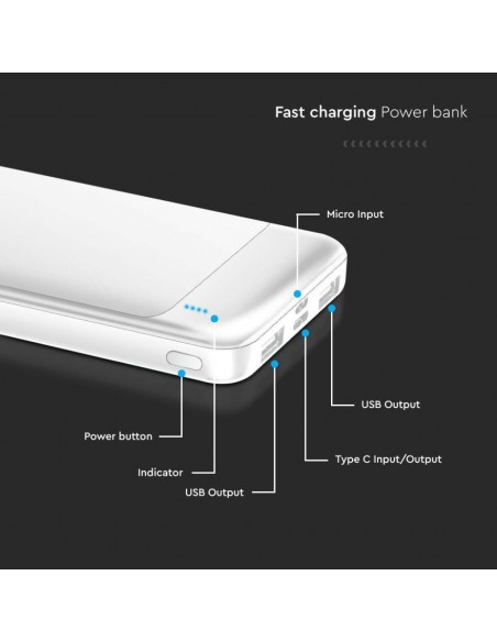 7834-Power Bank mAh con Ricarica Rapida PD Power Delivery -3