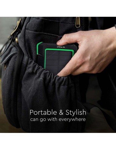 Power Bank 10.000mAh 10W con Pannello...