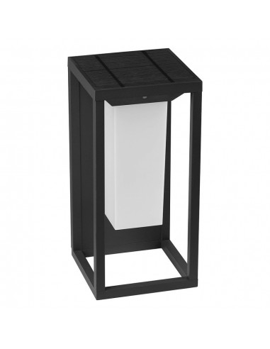 784-Lampada Solare LED Chip Samsung da Muro Esterno  Rettangolare Sensore di Movimento Crepuscolare e Modalità di Luminosità Cos