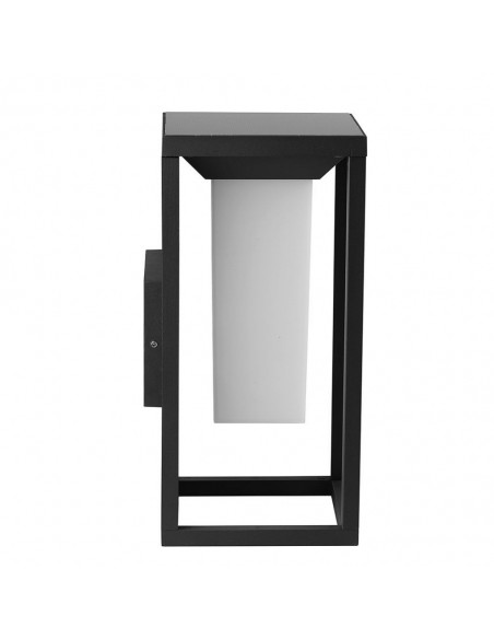 784-Lampada Solare LED Chip Samsung da Muro Esterno  Rettangolare Sensore di Movimento Crepuscolare e Modalità di Luminosità Cos