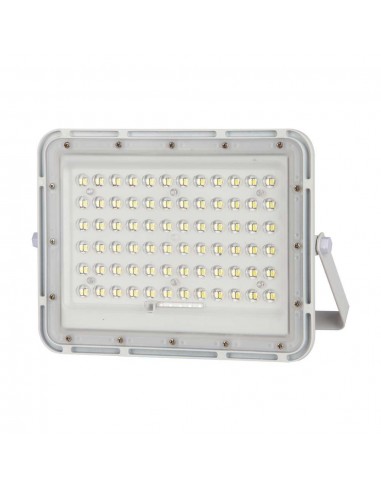 7843-Faro LED con Telecomando e Pannello Solare  Batteria sostituibile Cavo da m Colore Bianco  -6