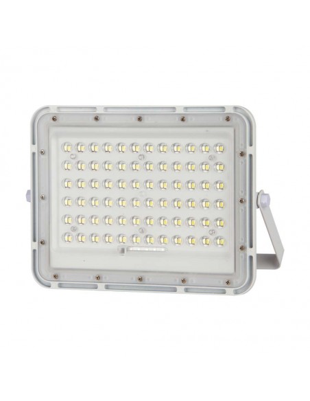 7844-Faro LED con Telecomando e Pannello Solare  Batteria sostituibile Cavo da m Colore Bianco  -4