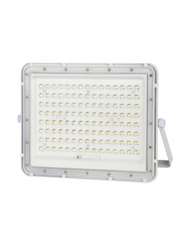 7846-Faro LED con Telecomando e Pannello Solare  Batteria sostituibile Cavo da m Colore Bianco -5