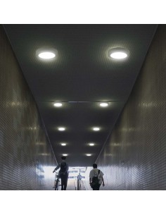 78741-Plafoniera LED Rotonda  Chip Samsung Montaggio a Plafone Colore Bianco -1 2