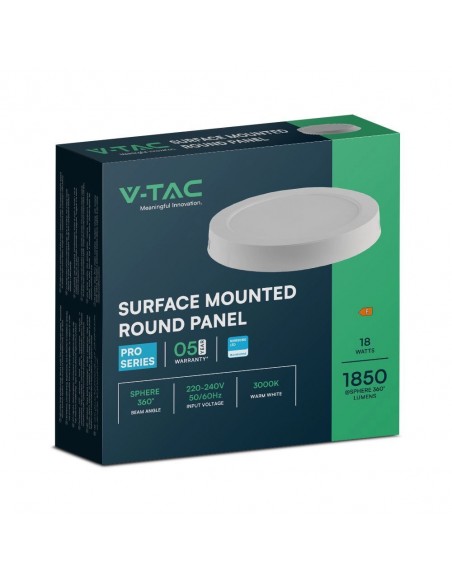 78761-Plafoniera LED Chip Samsung Tonda  LM/W Colore Bianco -2