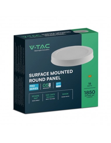 78781-Plafoniera LED Chip Samsung Tonda  LM/W Colore Bianco -2