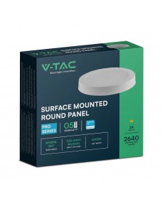 78801-Plafoniera LED Chip Samsung Rotonda  LM/W Colore Bianco -1 2