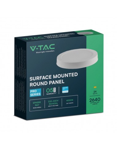 78811-Plafoniera LED Chip Samsung Rotonda  LM/W Colore Bianco -2