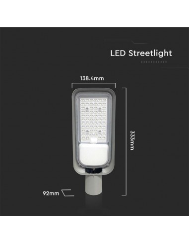 7887-Armatura Stradale LED  Colore Grigio  -2