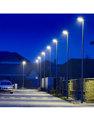 7888-Armatura Stradale LED  Colore Grigio  -3