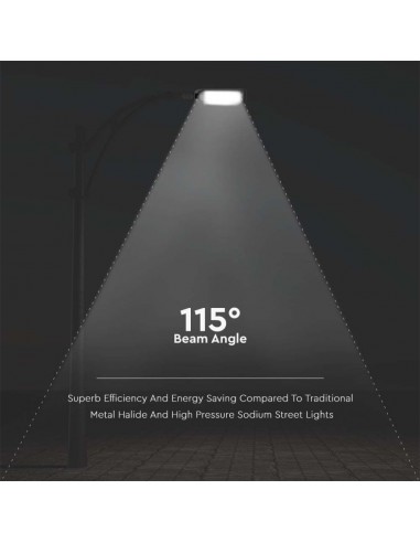 7888-Armatura Stradale LED  Colore Grigio  -6