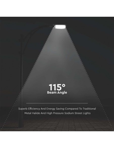 7888-Armatura Stradale LED  Colore Grigio  -6