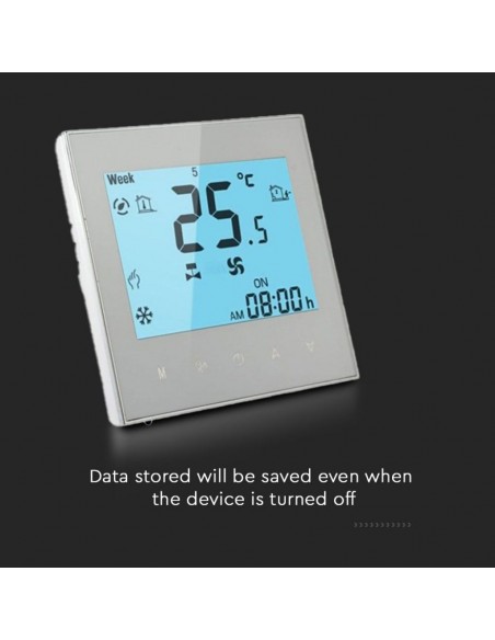 7908-Termostato WiFi Compatibile con Amazon Alexa e Google Home-4