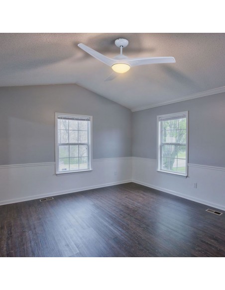 7919-Ventilatore LED da Soffitto   in  con Motore a Corrente Continua da  con Telecomando  pale-5