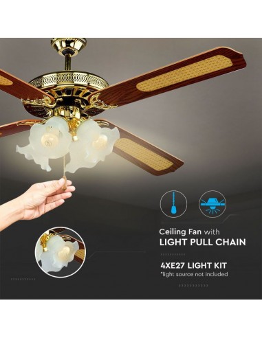 7921-Ventilatore LED da Soffitto xE in Vetro con Motore a Corrente Alternata da   pale-5