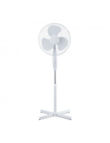 7922-Ventilatore con Base a Croce  Altezza Regolabile Max cm  Pale a  Velocità Rotante Colore Bianco-4