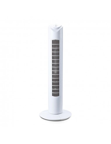 7926-Ventilatore a Torre  con  Velocità Rotante e Funzione Timer Colore Bianco -1