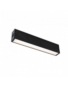 7955-Plafoniera LED SMD Lineare da Binario Magnetica  V  Colore Nero  -1