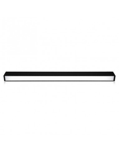 7955-Plafoniera LED SMD Lineare da Binario Magnetica  V  Colore Nero  -7