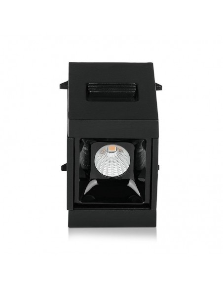 7959-Faretto LED SMD Lineare da Binario Magnetico  V UGR Colore Nero  -7