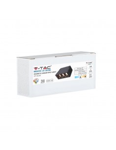 7960-Faretto LED SMD Lineare da Binario Magnetico  x V UGR Colore Nero  -1 2