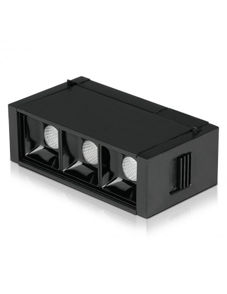 7961-Faretto LED SMD Lineare da Binario Magnetico  x V UGR Colore Nero  -1