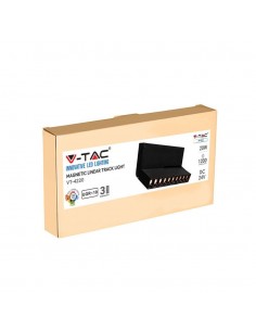 7964-Faretto LED SMD Lineare da Binario Magnetico Regolabile  x V UGR Colore Nero  -1 2