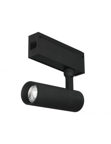 7966-Faretto LED COB da Binario Magnetico  V UGR Colore Nero  -5