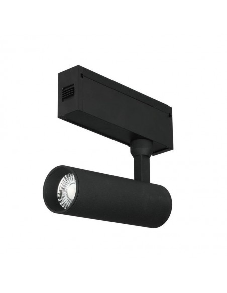 7967-Faretto LED COB da Binario Magnetico  V UGR Colore Nero  -1