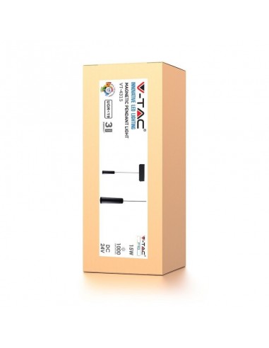 7969-Faretto LED COB da Binario Magnetico a Sospensione  V UGR Colore Nero  -2