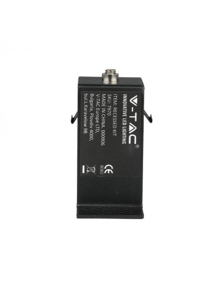 7970-Kit da Incasso per Binari Magnetici Colore Nero-3