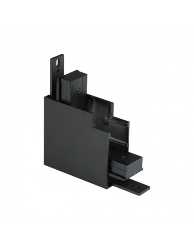 7973-Connettore ad Angolo Esterno per Binari Magnetici Colore Nero-2